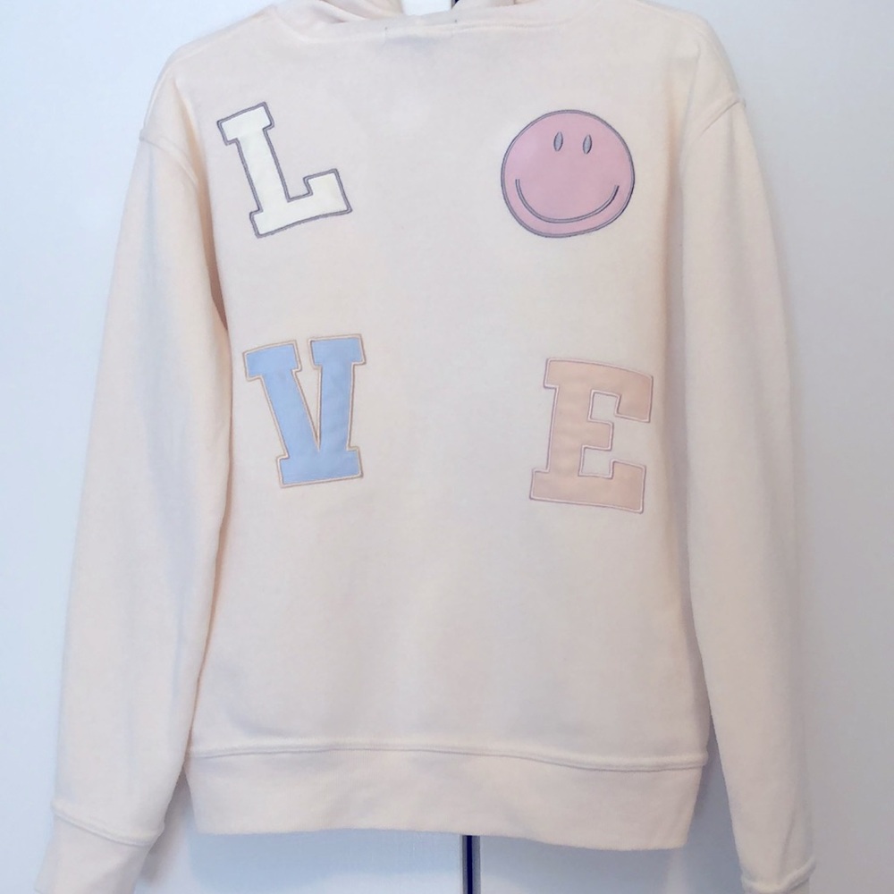 Ocean Drive Hooded Sweatshirt, size S, worn once. Soft and stylish. Like new.